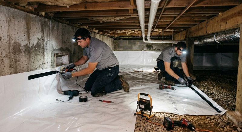 Vapor Barrier Installation in Tampa, FL