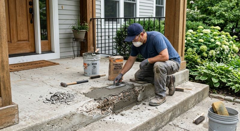 Concrete Damage Repair in West Des Moines, IA