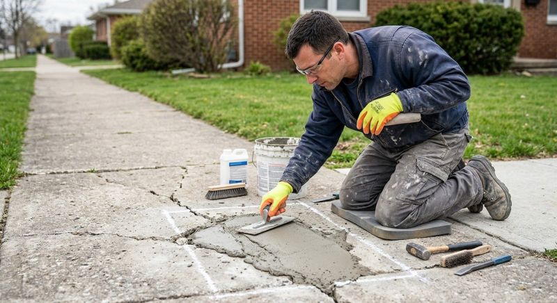 Concrete Pavement Repair in West Des Moines, IA